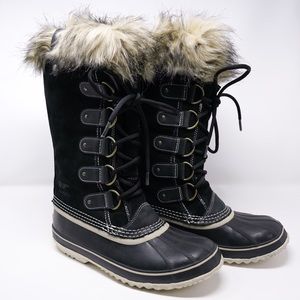 SOREL JOAN OF ARCTIC Winter Boots Suede EUC US 11